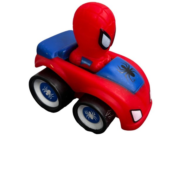 Marvel Polyfect Preschool Soft Cars Hulk Wolverine Spiderman Lot of 3 - Picture 4 of 7